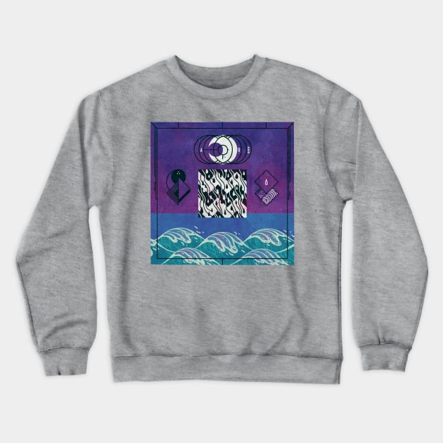 Rain Study Crewneck Sweatshirt by againstbound